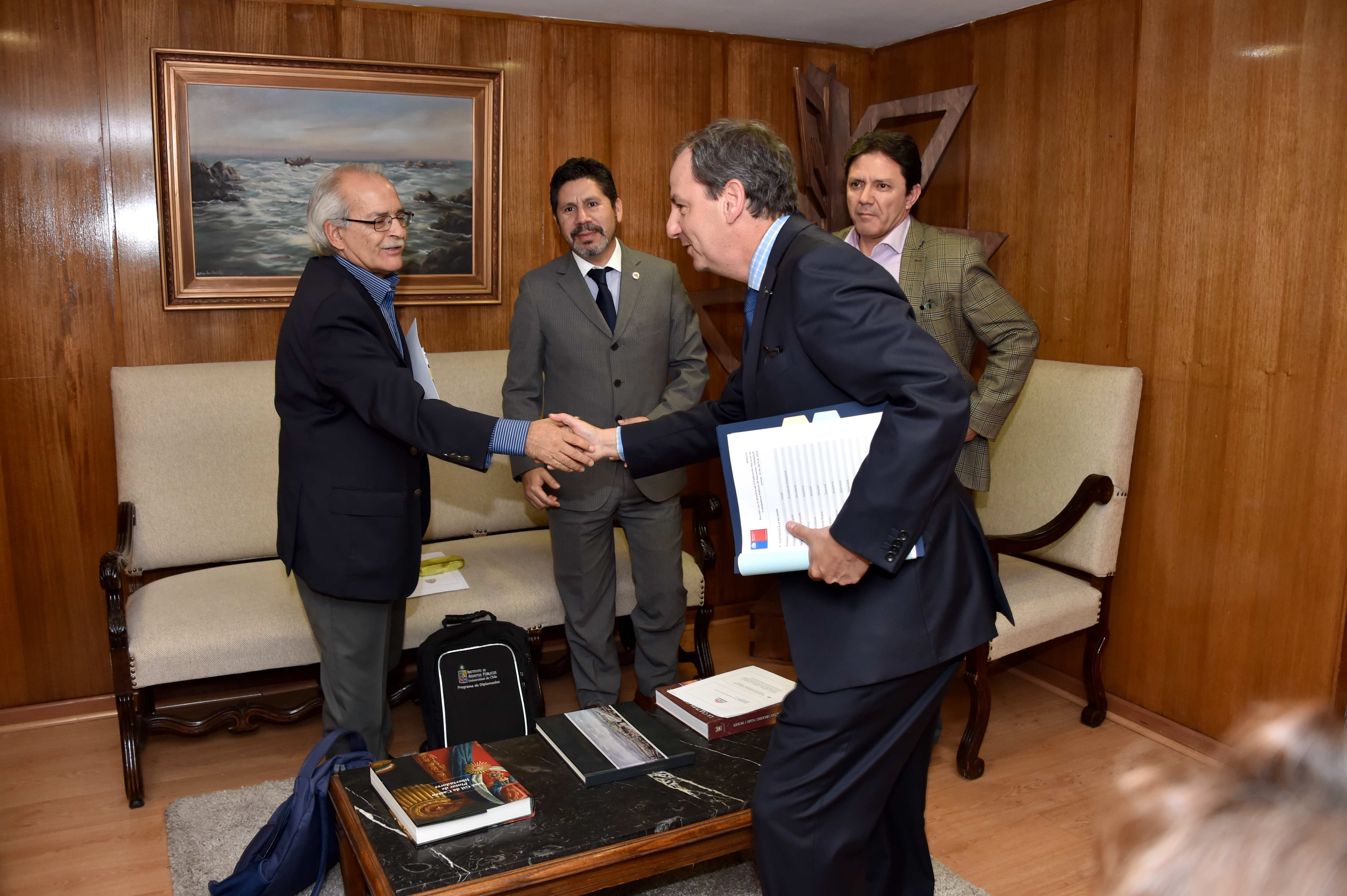 Reunión FENAEDUP con Ministro de Educación